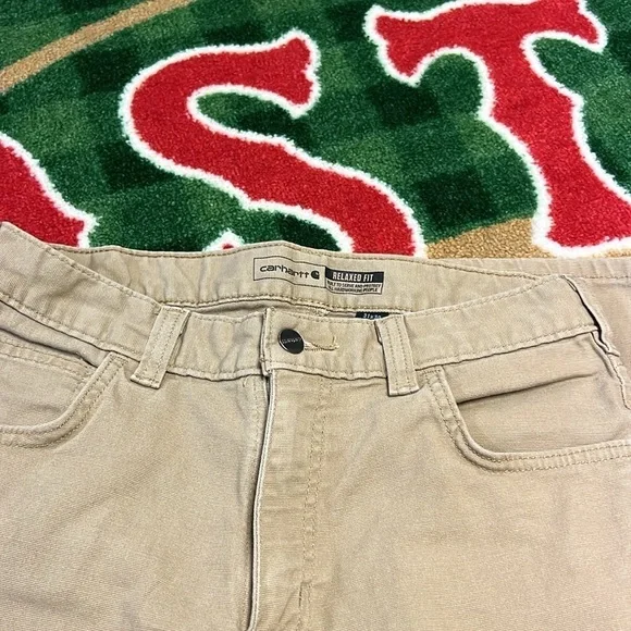 Carhartt Men's Rugged Relaxed Fit Canvas Work Pants - Picture 2 of 4